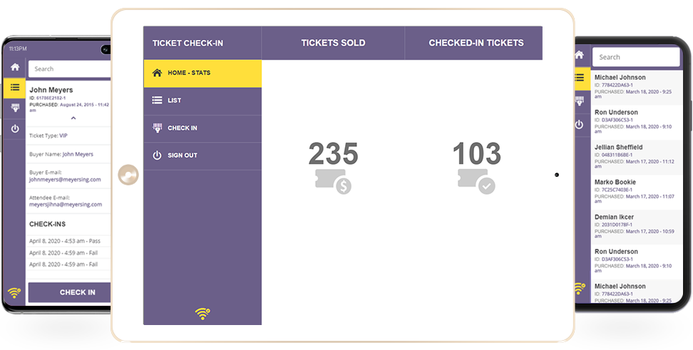 checkinera device images