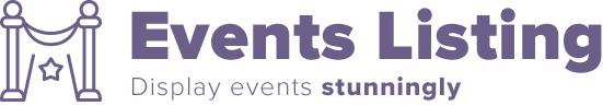 events listing logo