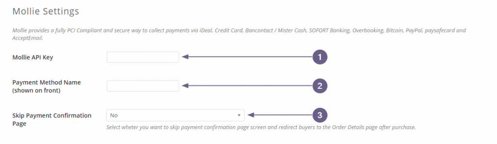 Documentation - Mollie Payment Gateway - Tickera