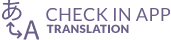 WooCommerce Check-in App Translation add-on