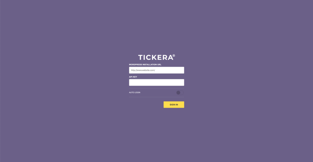 Checkinera apps - Tickera