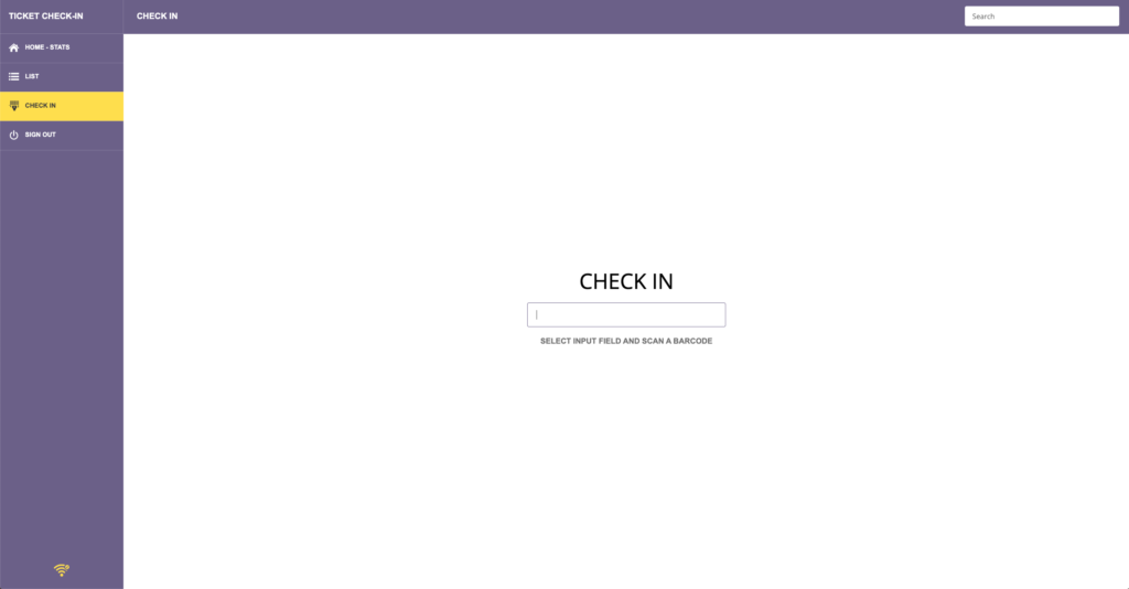 Checkinera apps - Tickera